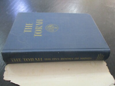 The Torah, the 5 books of moses, h/c, 393 pp, 2nd English edit