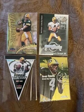 BRETT FAVRE FLEER INSERT CARD LOT - Packers - See Description for Details