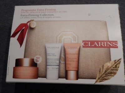 CLARINS PROGRAMME EXTRA FIRMING  3 TEILIG  Set mit Creme Jour, Nuit & Cry   NEU - Bild 1 von 3