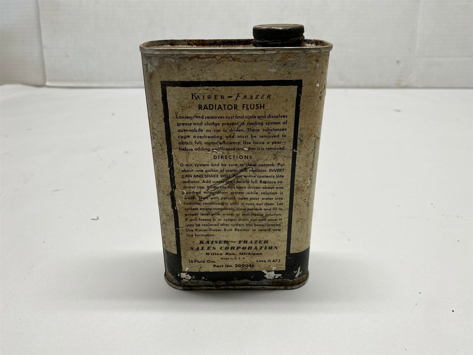 49 50 51 52 53 54 55 KAISER FRAZER HENRY J DEALER RADIATOR FLUSH