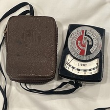 Vintage DeJur Exposure Meter w/ Original Case As Is
