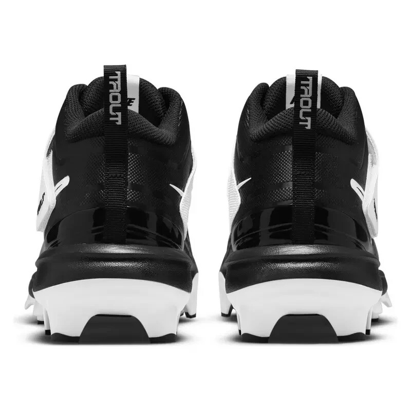 Nike Force Trout 7 Pro MCS Black White Baseball Cleats  display picture 3