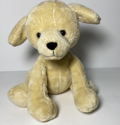 Yellow Dog Plush Golden Retriever/lab Ganz Puppy Stuffed 6” Bobble Head  Wobble