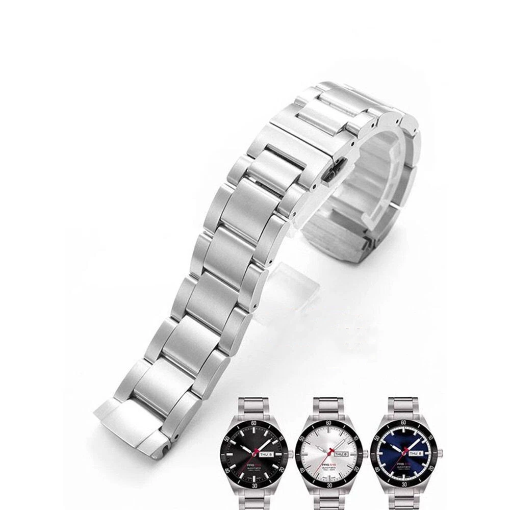 Solid Precision Stainless Steel Strap For Tissot PRS516 T044417/430A Buckle Band - Picture 1 of 15