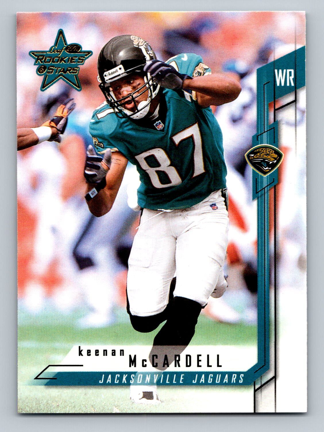 Keenan McCardell 2001 Leaf Rookies & Stars #52 Jacksonville Jaguars