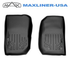 Smartliner Custom Fit Floor Mats 1st Row 2014-2018 Jeep Wrangler 2 Door 4 Door