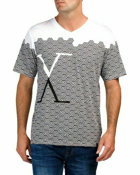 Versace v neck tee cheap