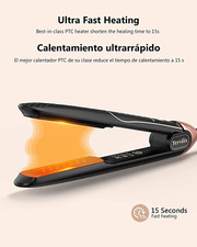 PROFESIONAL Plancha De Cer mica Pelo Rizador Peluquer as Calentamiento R pido