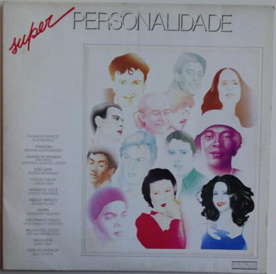 Elis Regina, Jorge Ben, Ivan Lins a.o. Super Personalidade Philips Vinyl LP