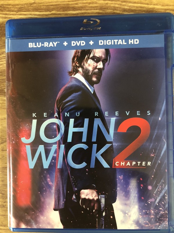 John Wick 2 Blu-ray / DVD 2017. LIKE NEW!