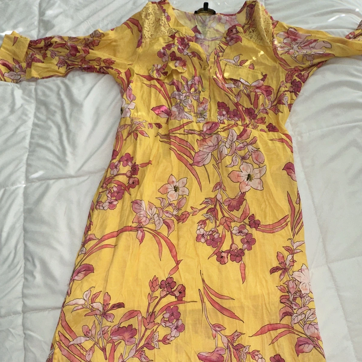 adrienne vittadini maxi dress Adrienne Vittadini Lattice Dress