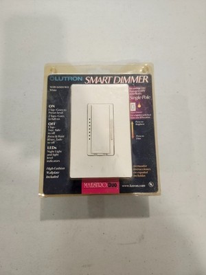 Lutron Maestro Duo Smart Dimmer switch (model MAW-600H-WH)