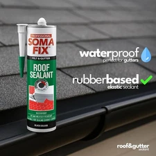 100% Waterproof Roof Sealant Bitumen Shingles Gutters Roofing Simple Safe Caulk