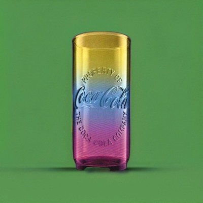 Mc Donalds Coca Cola Glas Gläser Regenbogen 2019 Limited Edition Neu OVP