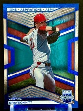 2023 Elite Extra Edition Grayson Hitt Aspiration Blue 91/349 #133 Arizona