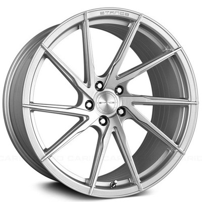 Stance Wheels SF01 - True Directional 19x8.5/19x9.5 Brush Face Silver (4pcs) A1