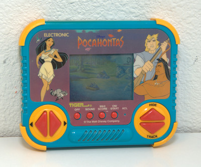 Tiger Electronics Disney's Pocahontas Handheld LCD Game 1994 Tested Working