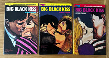 VORTEX COMICS BIG BLACK KISS 1 2 3 Complete Set 1989 CHAYKIN