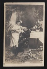 AK Endlich allein! Soldat stößt mit der Liebsten an BERLIN/ STRASSBURG 23.5.06