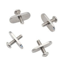 Track Nut Screw M5 Screws Nuts Rail Track Mount Silver Stainless Steel