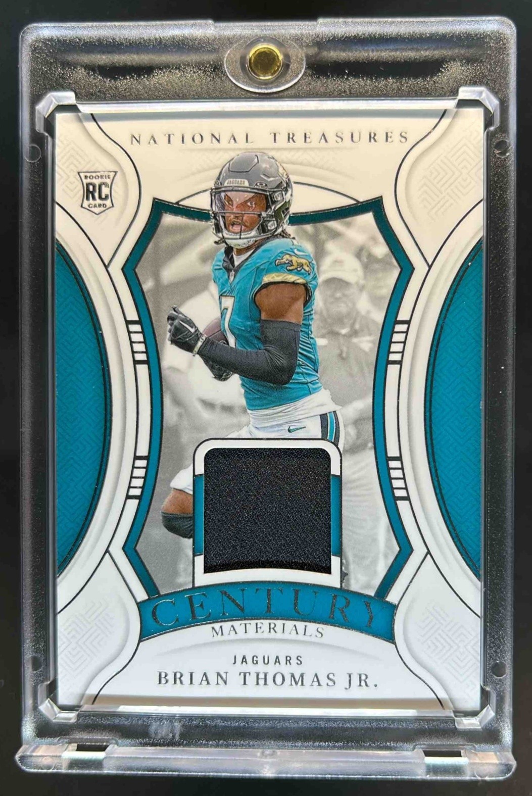 2024 National Treasures Brian Thomas Jr. Century Materials RC Jersey #24/99