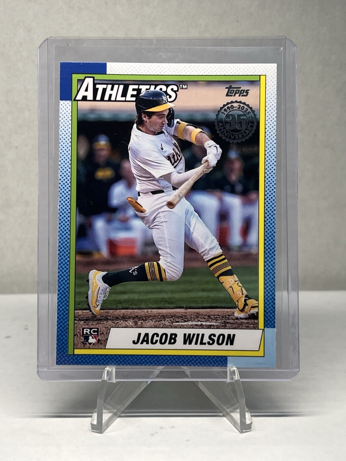 2025 TOPPS BASEBALL SERIES 1 - Jacob Wilson RC #T90-29 1990 35th Anniversary