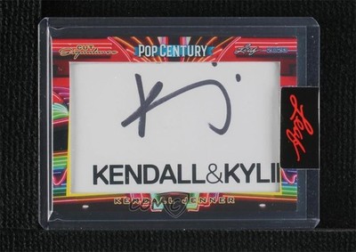 2023 Leaf Metal Pop Century Cut Signatures Kendall Jenner #CS-KJ1 Auto 0q0