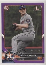 2018 Bowman Draft Purple /250 Jayson Schroeder #BD-23 0o6v