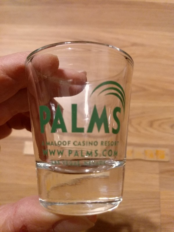 Palms A Maloof Casino Resort Shot Glass Las Vegas