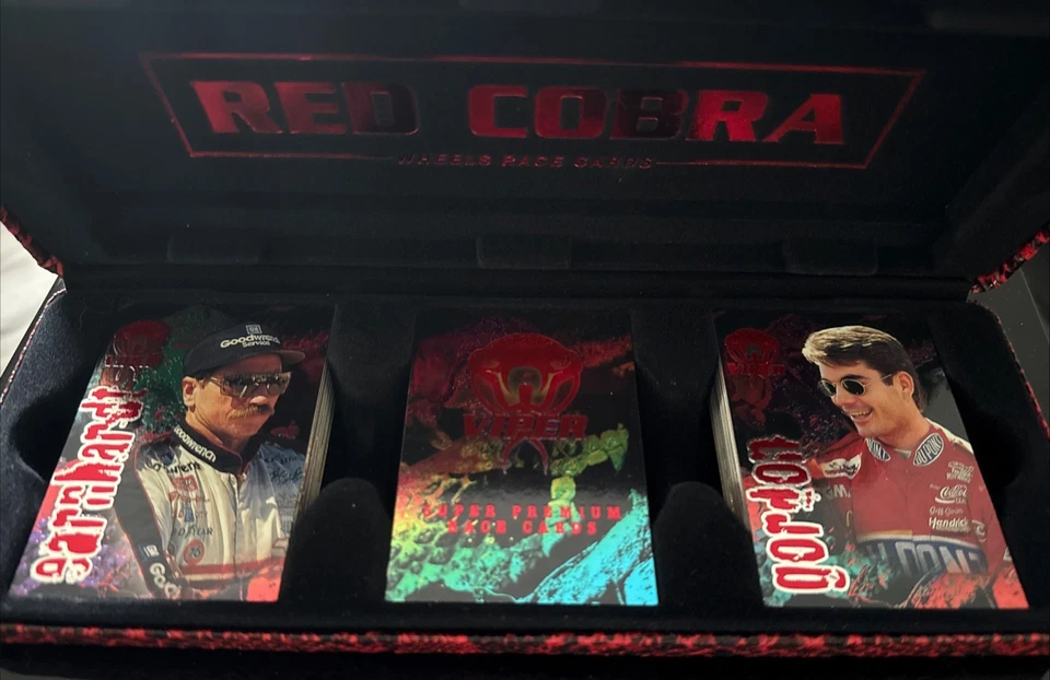 1996 Wheels Viper "Red Cobra" 78 Super Premium Race Cards Set - Image 3 of 4