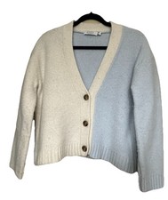 Masai Copenhagen Women  s 100 Wool Lis Cardigan Heather / Cream, XS