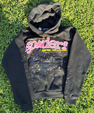 Black Pullover Hoodie Cotton Fleece Graphic P...