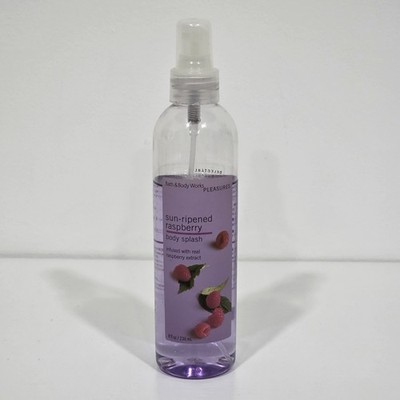 Vintage Bath & Body Works Sun Ripened Raspberry Body Splash 8oz Spray