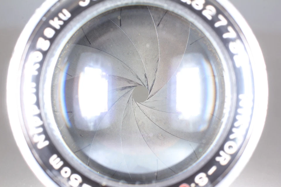 Lente Prime Nikon Nikkor S.C 5 cm 50 mm F1,4 LTM L39 MF rara [N COMO NUEVA] de JAPÓN Foto 4 de 4