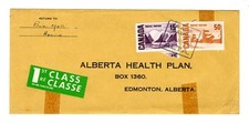 Q285 Canada AB Alberta - Hanna 1968 MOON - 65c QEII Centennial - 1st Class Cover