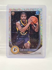 2025-26 Bowman Chrome Kam Jones Rookie Mini Diamond Refractor /299