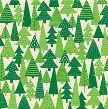 Holidays - Christmas Evergreens, scrapbook paper - American Crafts 320410