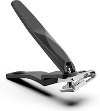 Nail Clippers for Seniors, Free-Rotating Jaw Toenail Clippers for Thick Nails, F