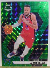 2024-25 Panini Mosaic - C.J. McCollum #191 Green Mosaic Prizm Pelicans 