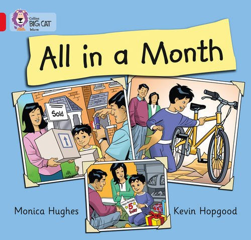 All in a Month: Band 02B/Red B (Collins Big Cat) - Hughes, Monica