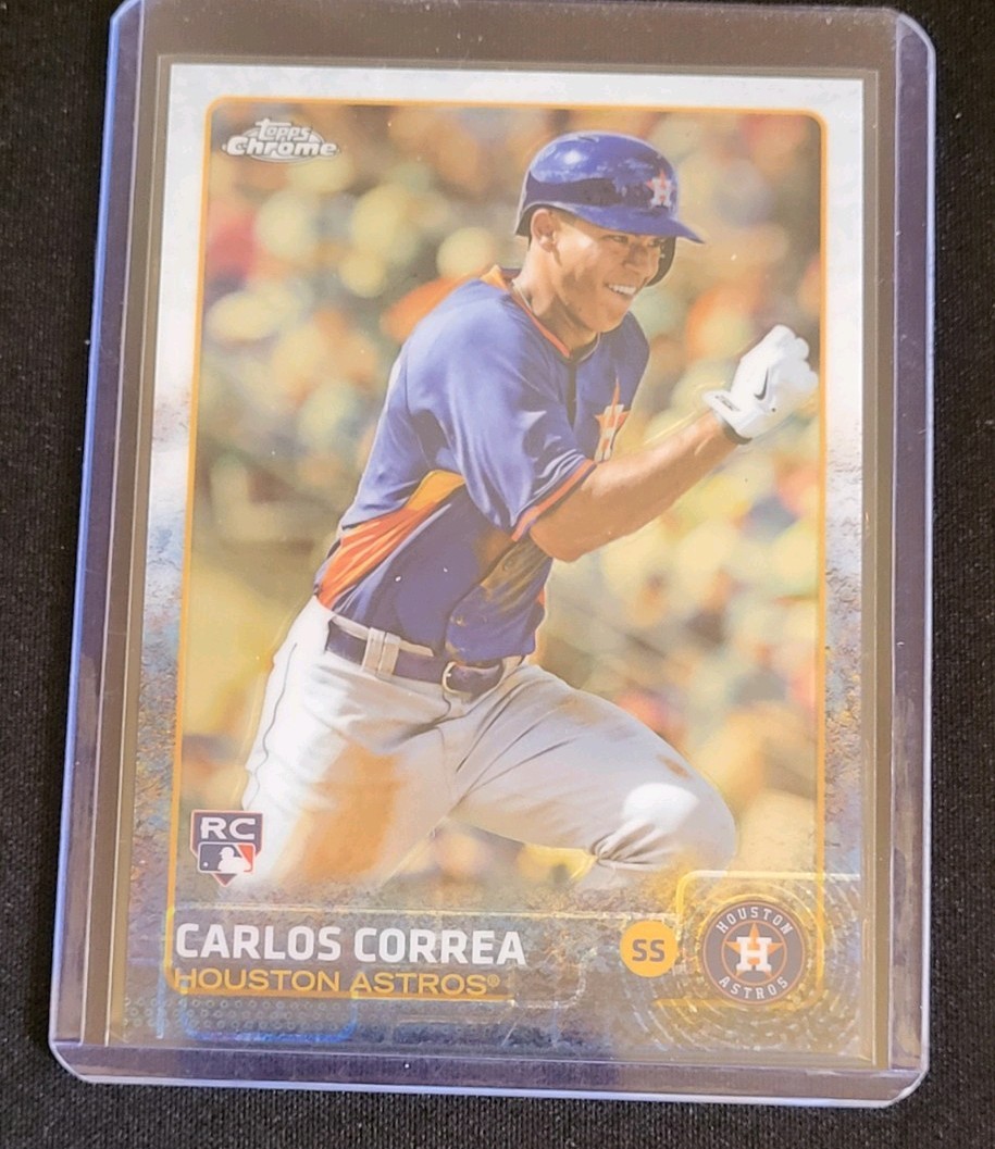2015 Topps Chrome - Carlos Correa #205 (RC)