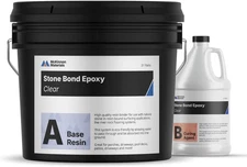 Stone Bond Epoxy, 4 Gallon Kit, for Gravel & Pebble Stone Surfacing