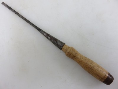 New Haven Edge Tool Wood Handle Socket Firmer Chisel 1/4'' Vintage