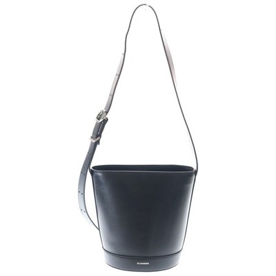 JIL SANDER CANNOLO BUCKET BAG Black Used 569e8702341cebe062a808a4078ac640