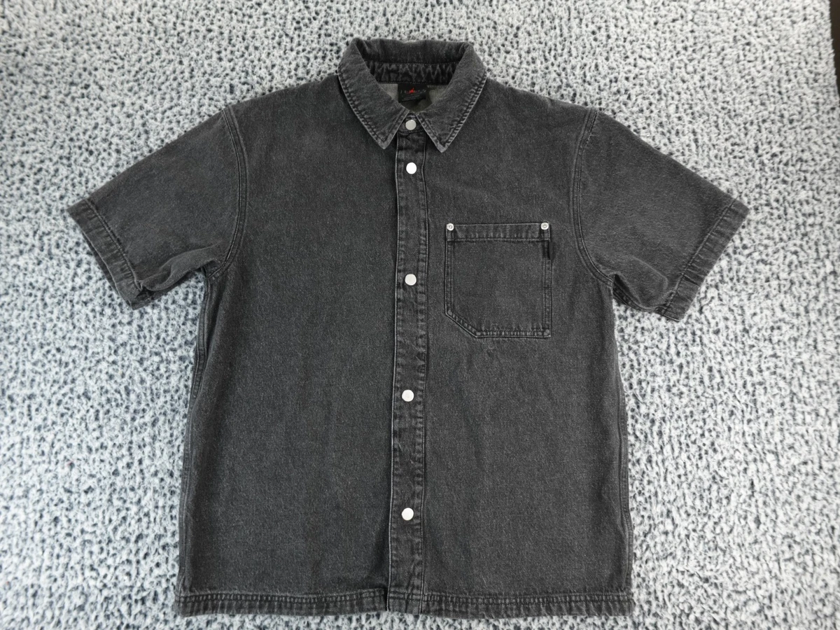 Jordan Polyester Button-Up Casual Button-Down Shirts for Men for