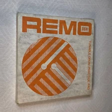 Vintage Remo Drum Practice Pad 10” In Box