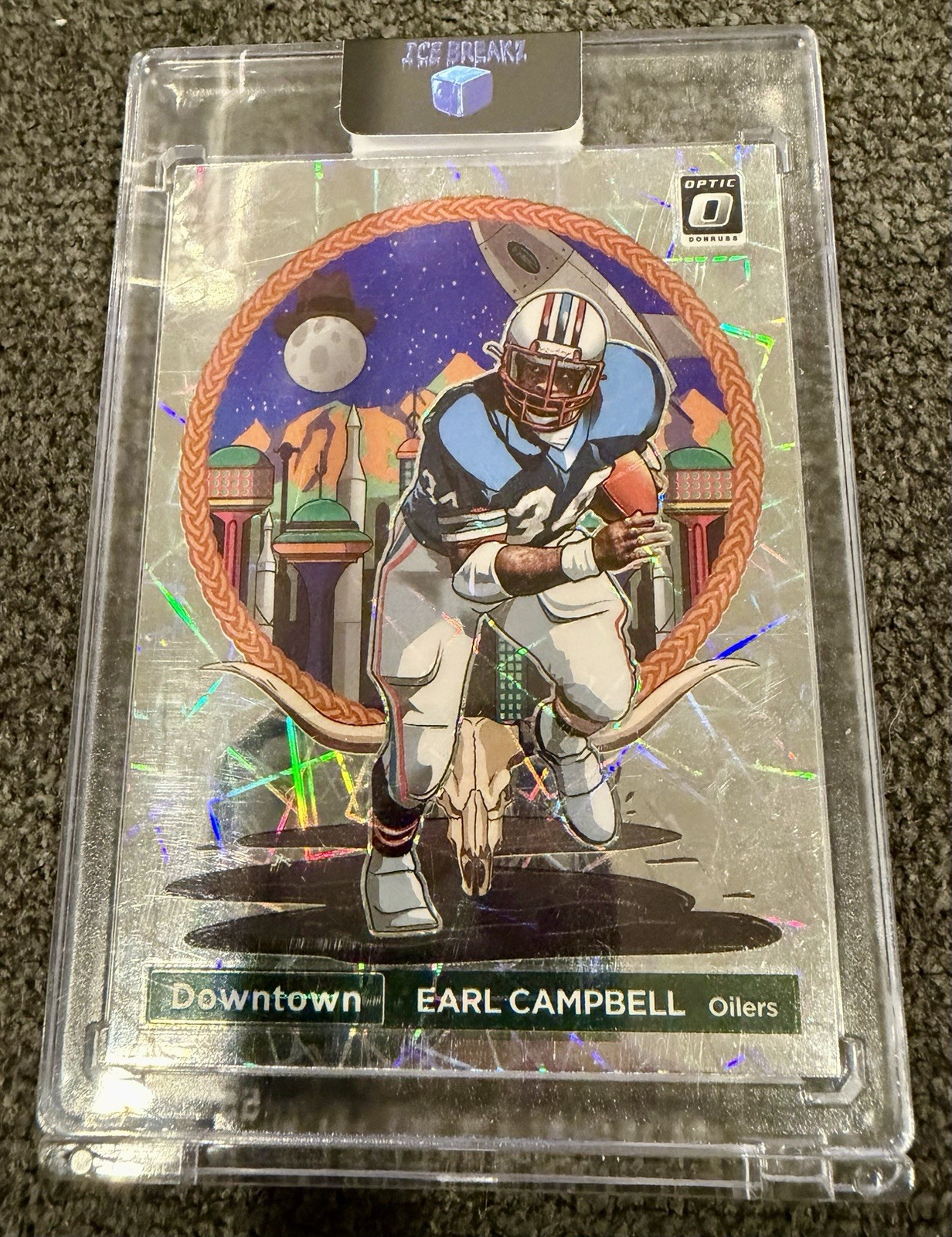2022 Panini Donruss Optic - Downtown Earl Campbell #DT-EC