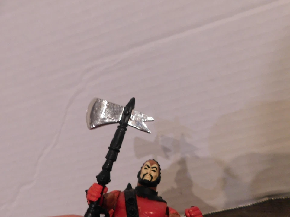 Figura de colección 1985 Kenner DC Comics Super Powers Steppenwolf 4,5" con hacha Foto 2 de 3