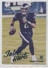2020 Panini Chronicles Luminance Update Rookies Teal Jalen Hurts #210 10xc