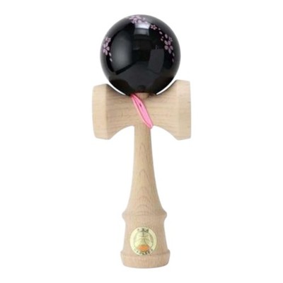 WiSEED Oozora Sakura Kendama Black Sakura Design Japanese Competition Toy